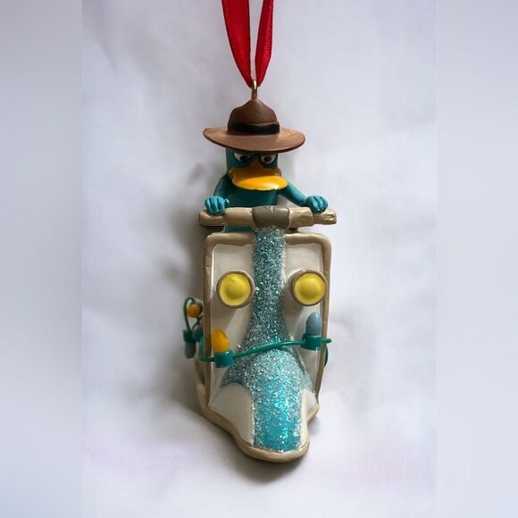 Disney Have Yourself A Perry Little Christmas Phineas & Ferb Ornament Rare - Picture 3 of 3